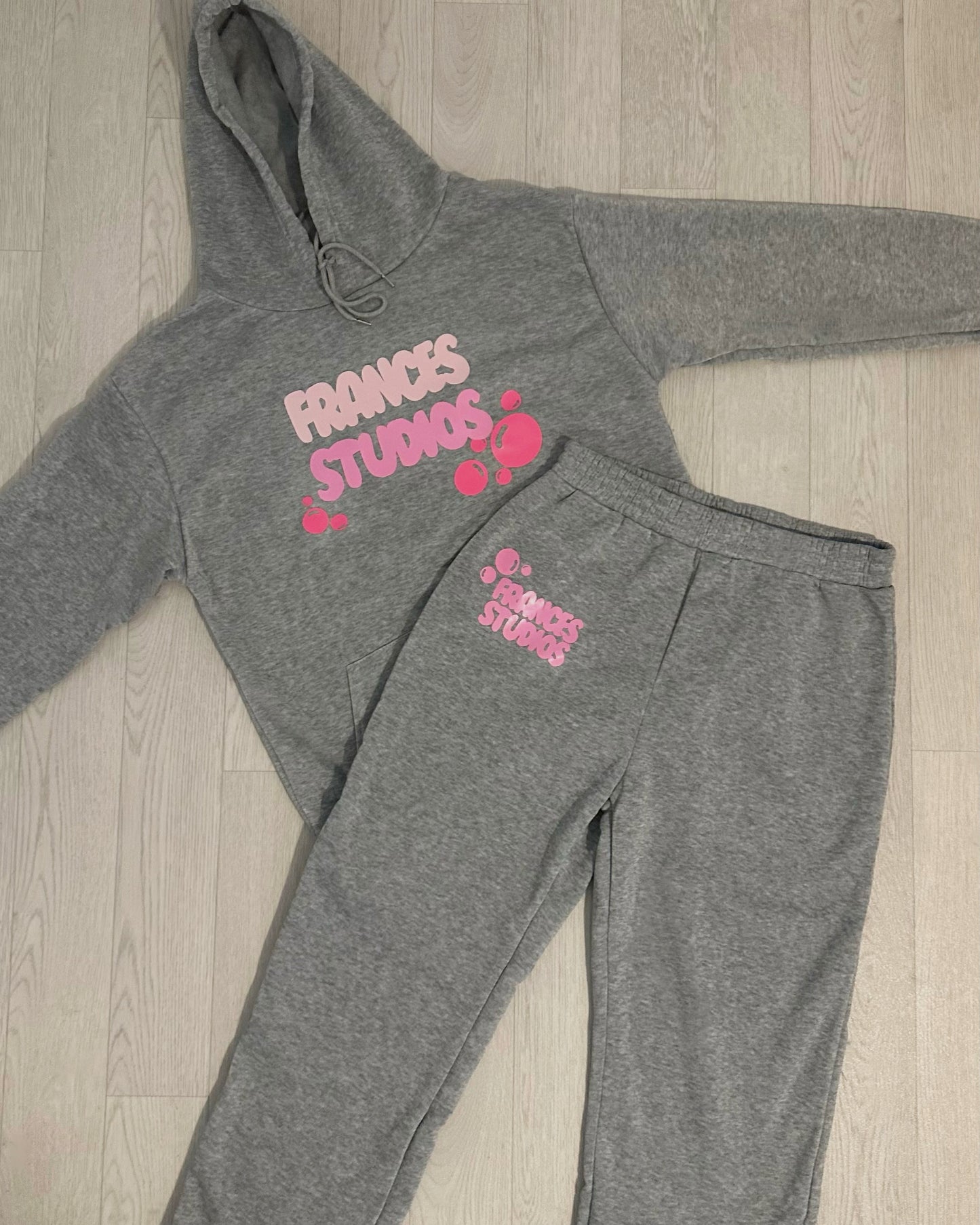 Bubblegum Grey Tracksuit