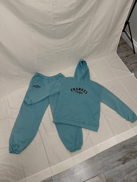 Varsity Mint Blue Tracksuit