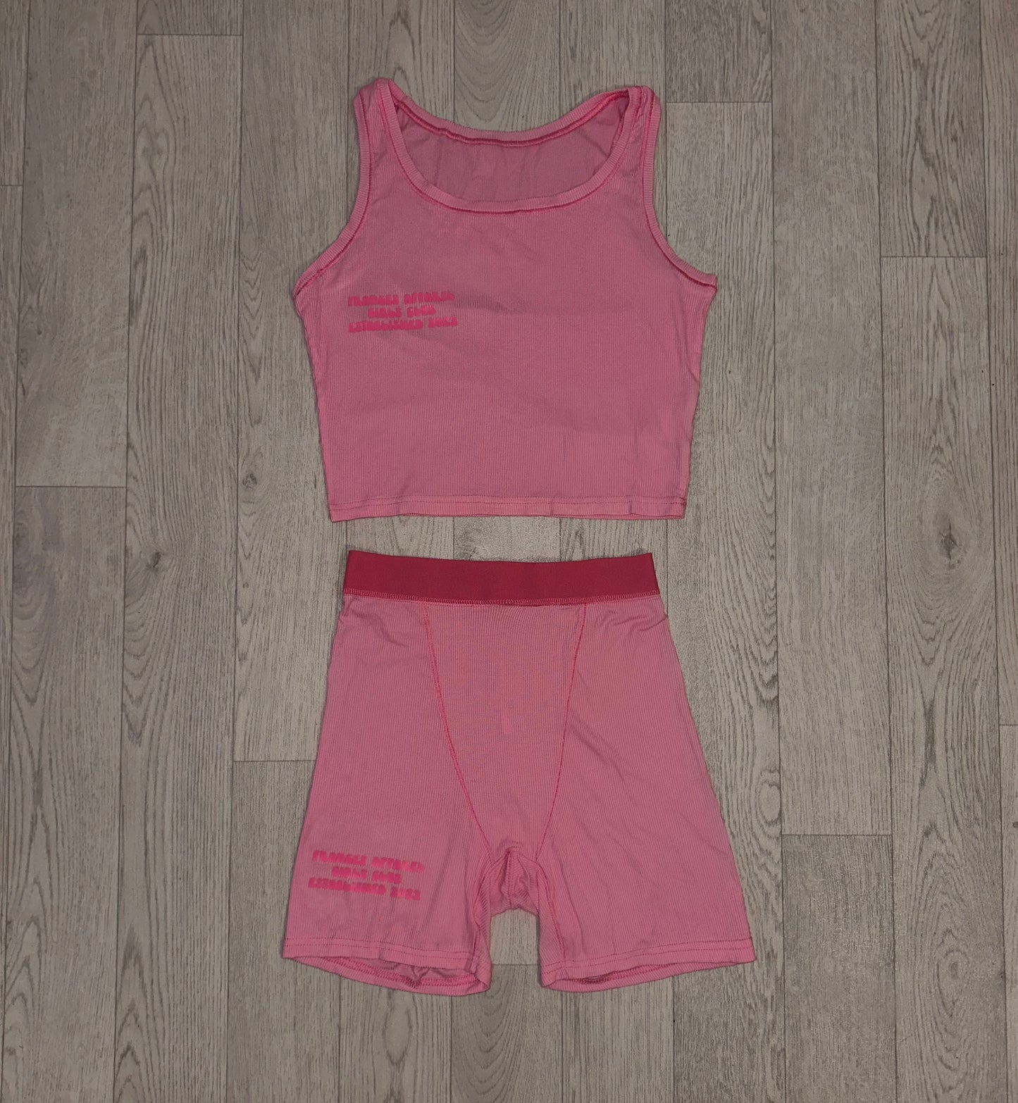 Boyfriend pink Co ord