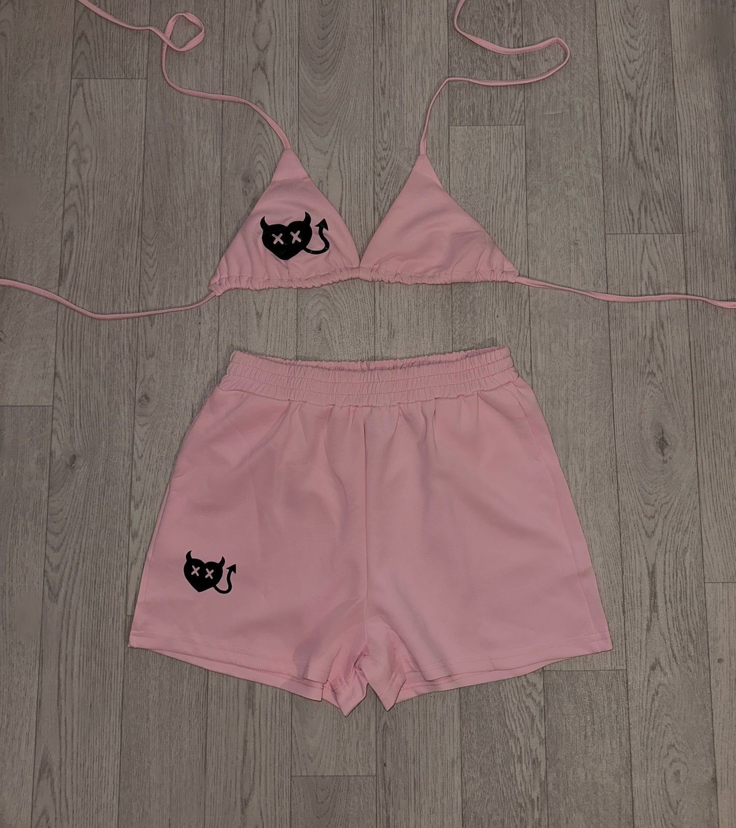 Devil Bralet Co ord