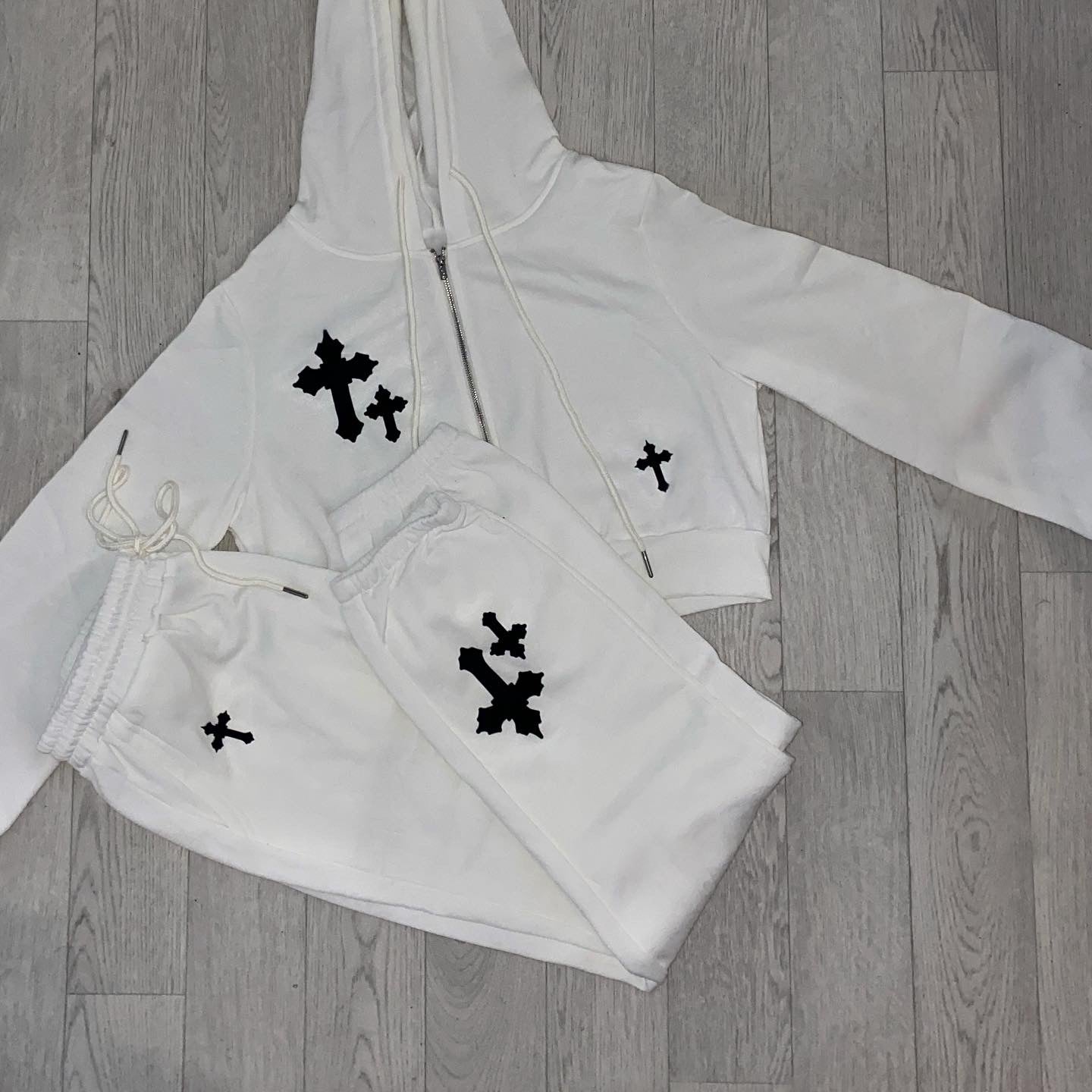 White cherub tracksuit