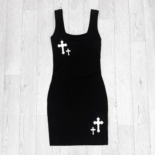 Cherub Cross Mini Dress