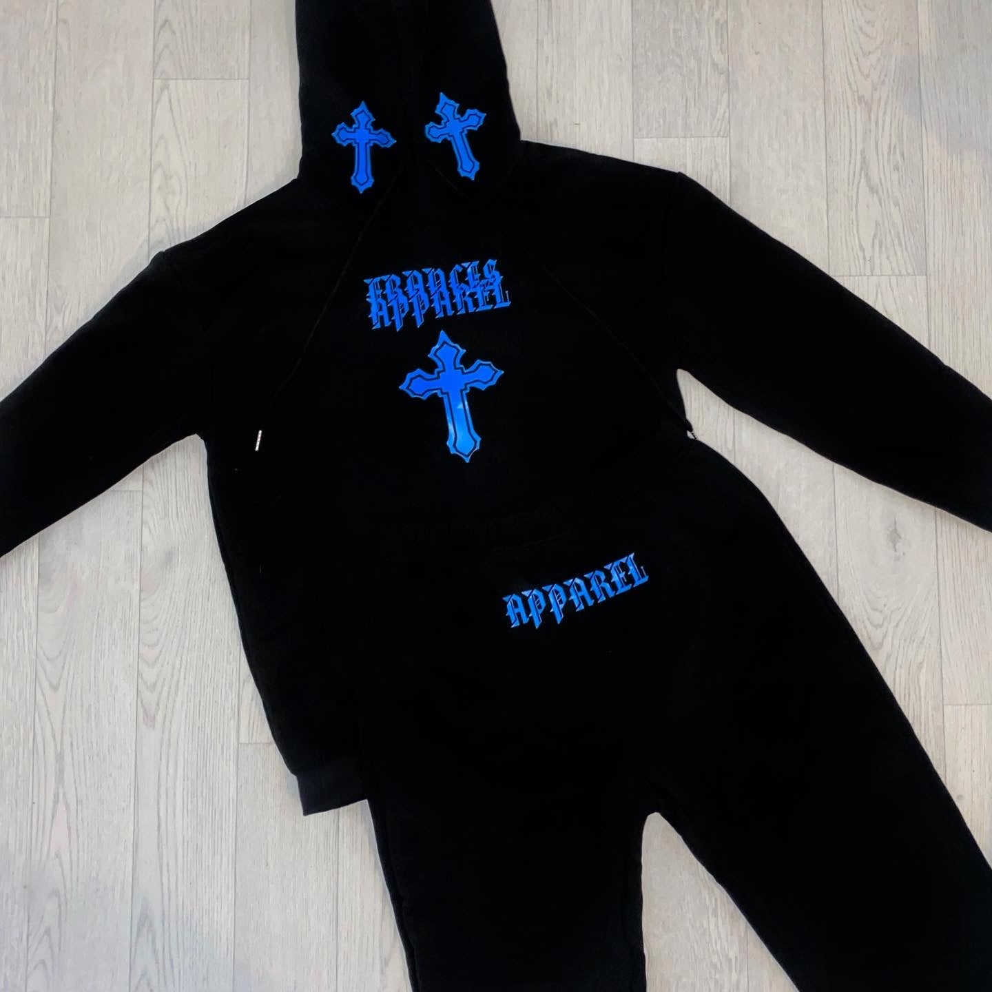 ICY cross hoodie tracksuit