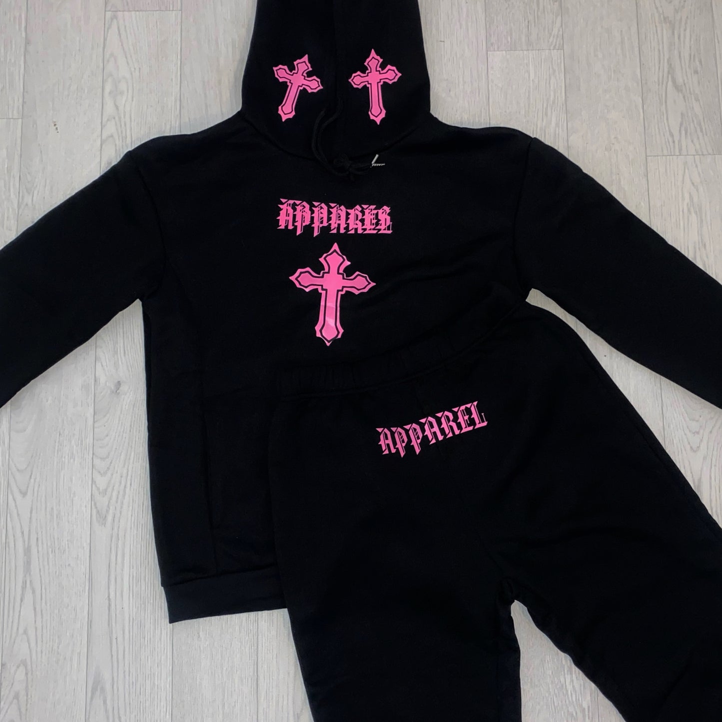 ICY cross hoodie tracksuit