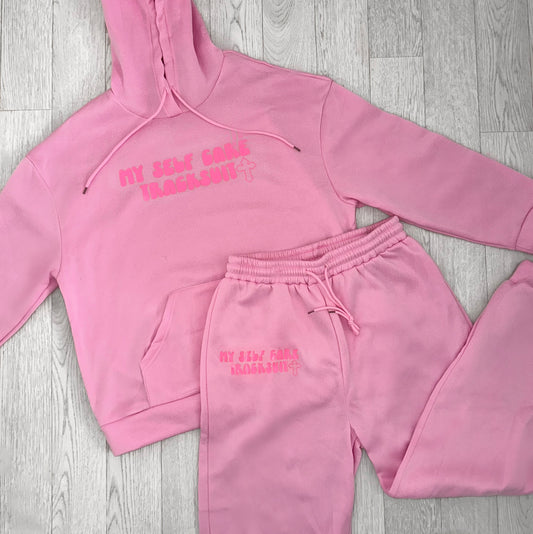 Pink Self Care Tracksuit